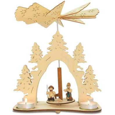 Riffelmacher Weihnachtspyramide für Teelichter