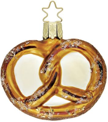 Christbaumschmuck Laugenbrezel 6cm Inge-Glas