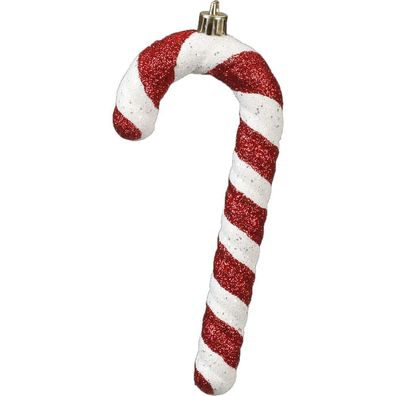 Christbaumschmuck Zuckerstange Kunststoff 15 cm Bunt Inge-Glas