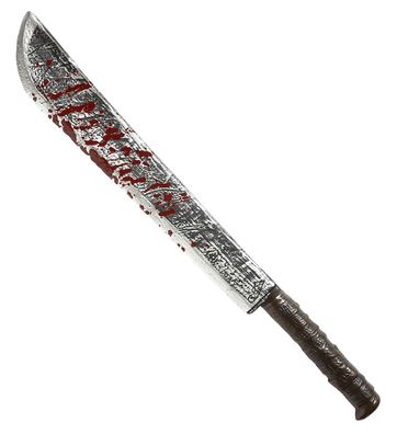 Machete blutverschmiert 75 cm