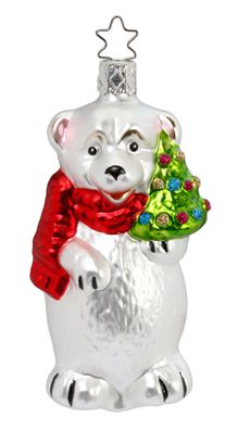 Christbaumschmuck Winterbär 10.5cm