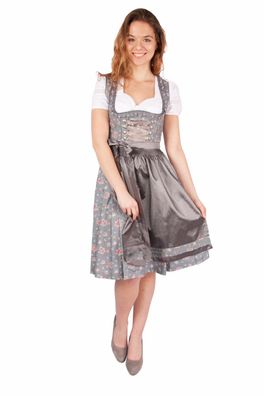 MarJo Dirndl Toskana grau inkl. Charivari