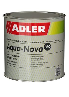 Adler Aqua Nova Pro 2,5 lt SG RAL 9016 Verkehrsweiß