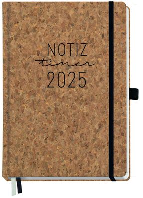 HÄFFT Kalender Wochen-Notiz-Timer Classic 2025 A5 12 Monate 8562-4