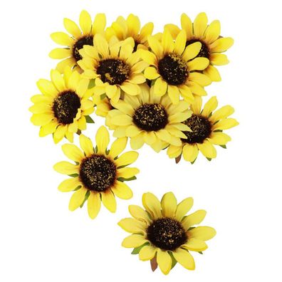 Sonnenblumen 12 Stück 8cm Chaks