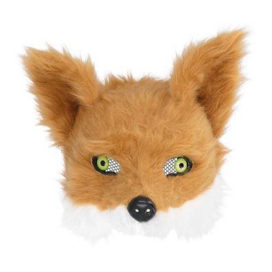 Halbmaske Fuchs Plüsch