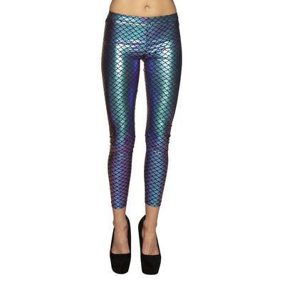 Leggings Meerjungfrau M stretch