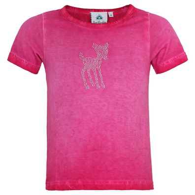 Kindershirt 52979 Rehkitz pink