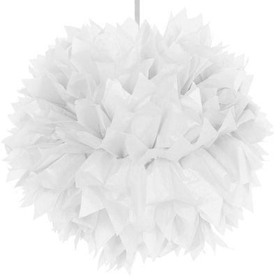 Pompom Weiss 30cm