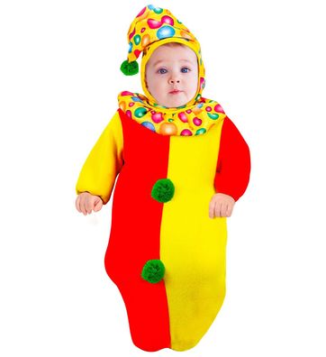 Clown Babykostüm 2-tlg