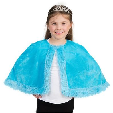 Umhang Prinzessin blau Funny Fashion