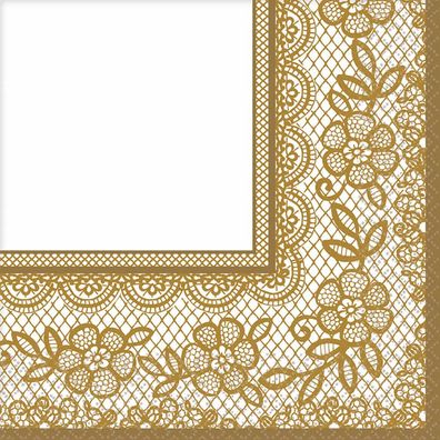 Amscan Servietten Delicate Lace 16 Stk