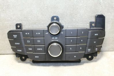 Radio Bedienteil Phone CD 300 Betätigungseinheit Opel Insignia A 13273252 BA ZXRM