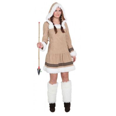 Eskimo Girl de Luxe 1-tlg. Kaputzenkleid Orlob