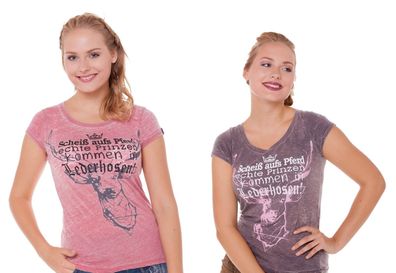 MarJo T-Shirt Anja grau oder pink