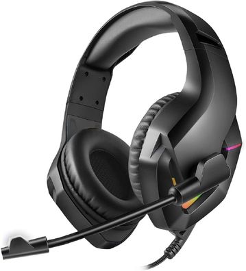 Varr Gaming RGB Headset MIC VH8050 Gaming-Kopfhörer mit Stereo-Subwoofer und Mikro