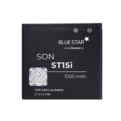 Bluestar Akku Ersatz Sony Ericsson VIVAZ U5 ST15i 1000mAh 3,6V Li-lon Austausch