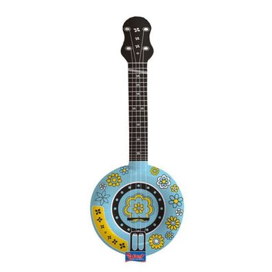 Aufblasbares Banjo blau 88cm Folat