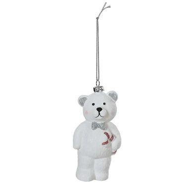 Christbaumschmuck Teddybär Kunststoff 14,5cm