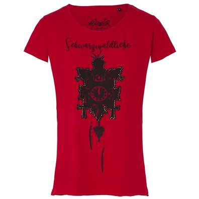 Shirt Schwarzwald Liebe rot