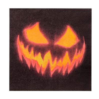 20 Servietten Creepy Pumpkin 33x33 cm