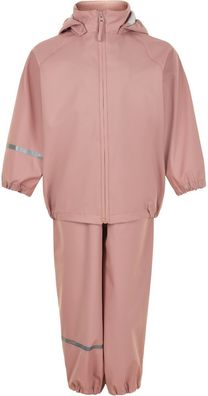 Celavi Kinder Regenset Basic Rainwear Set -Recycle Pu Misty Rose