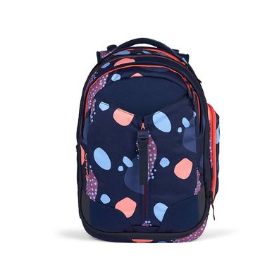 Satch Match Schulrucksack Coral Reef 30l + 5l Rucksack blau orange Schulranzen