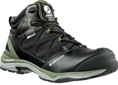 Albatros Sicherheitsschuhe Ultratrail CTX Mid S3 ESD WR HRO SRC Schwarz/Oliv