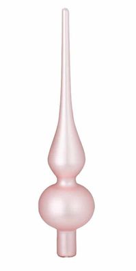 Christbaumspitze 26cm Pearly Rose matt