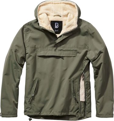 Brandit Jacke Windbreaker Sherpa in Olive