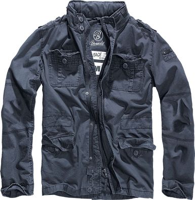 Brandit Jacke Britannia Jacket in Indigo