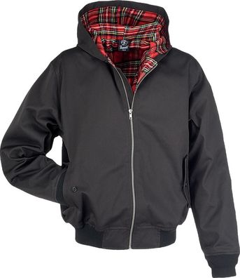 Brandit Jacke Lord Canterbury Hooded in Black