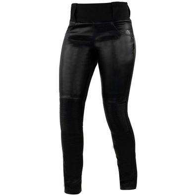 Trilobite Motorrad Leggings Leder Damen L32 schwarz