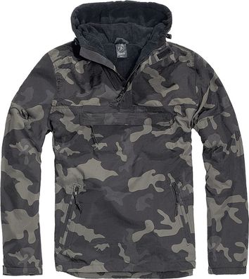 Brandit Jacke Windbreaker in Darkcamo