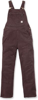 Carhartt Damen Latzhose / Overall Crawford Bib Overall Dark Brown