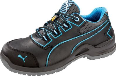 Puma Safety Damen Sicherheitsschuh Niobe Blue Low Wns S3 ESD SRC Schwarz-Blau