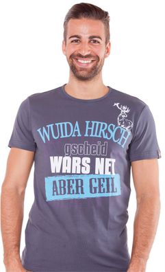 T-Shirt Cedrik anthrazit