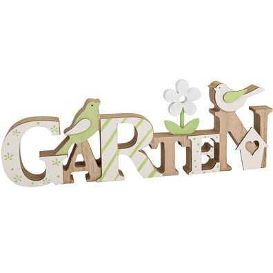 Riffelmacher Schriftzug Garten zum Stellen