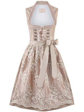 Dirndl Gabrielle 65er Länge creme