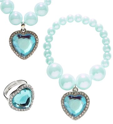 Schmuck Prinzessin blau