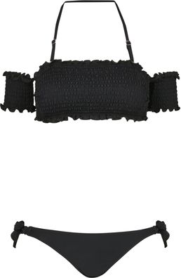 Urban Classics Bikini Ladies Smoked Bikini Black