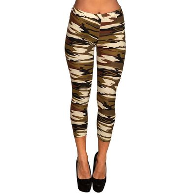 Leggings M Army stretch