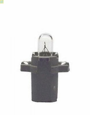 Kunststoffsockel-Birne BAX B8,3d 24V 1,2W; BAX10s; v. NARVA(17038) Anzeigenlampe