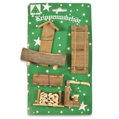 Riffelmacher Krippenzubehör Landschaft 5-tlg