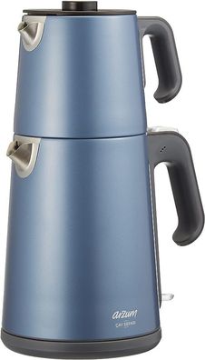 Arzum AR3080-O Cay Sefasi Teebereiter Teemaschine 1650W Wasserkocher Edelstahl