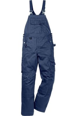 Kansas Icon One Baumwoll-Latzhose 1112 KC, mit Knietaschen Marineblau