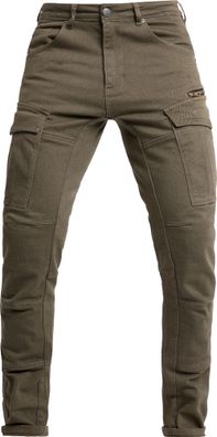 John Doe Motorrad Hose Defender Mono XTM Olive