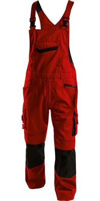 Dassy Arbeitslatzhose mit Kniepolstertaschen Voltic PESCO63 Rot/Schwarz