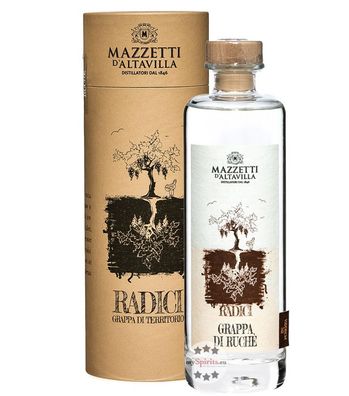 Mazzetti Grappa di Ruchè (43 % vol, 0,5 Liter) (43 % vol, hide)