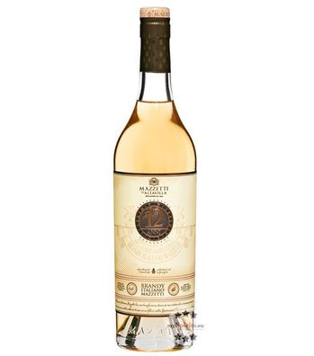 Mazzetti Brandy Italiano 12 Anni (, 0,7 Liter) (40 % Vol., hide)